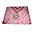 Kôkô Dunda loincloth – Glazed cotton – Pink color on white background