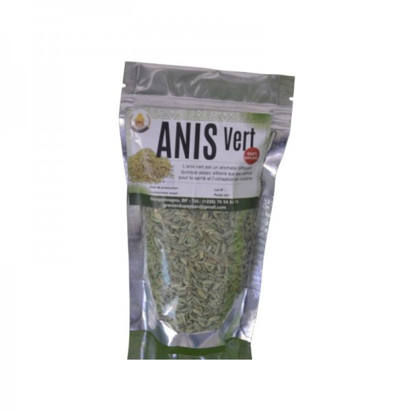 Anis vert poudre, Pimpinella anisum